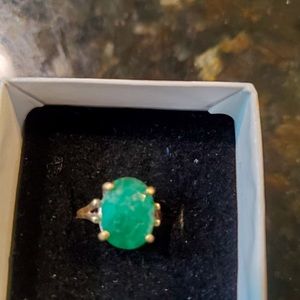 4.25ct Emerald Jewlery Set